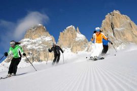 Wintersport en skiën in Val di Fassa