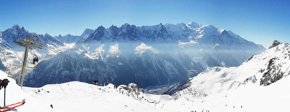 Grote skigebieden Frankrijk
