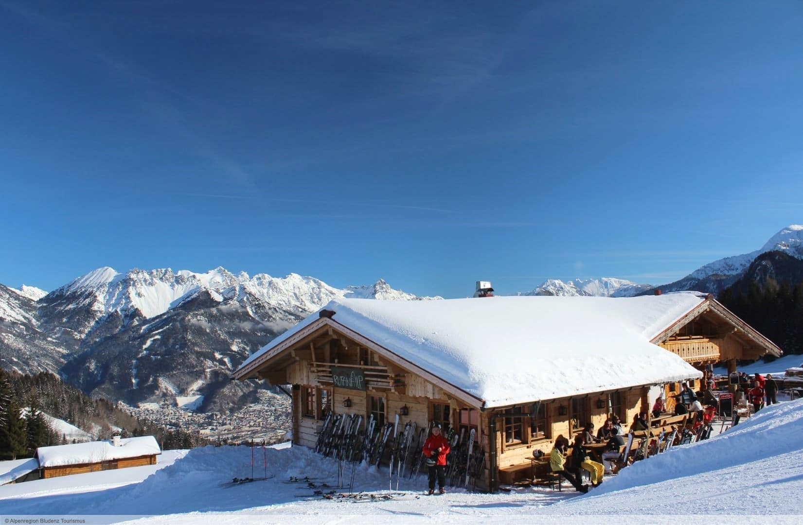 après-ski in Bürserberg (Brandnertal)