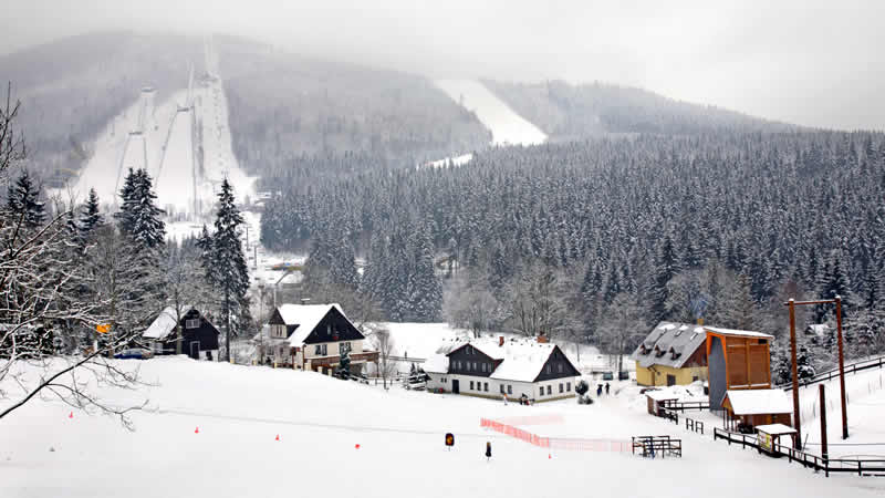 Hoe reis je naar de wintersport in Tsjechië?