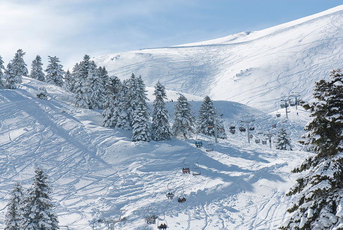 Wintersport Griekenland - bijzondere landen wintersport