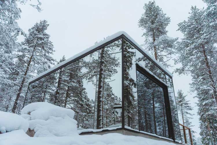 Invisible Forest Lodge in Rovaniemi