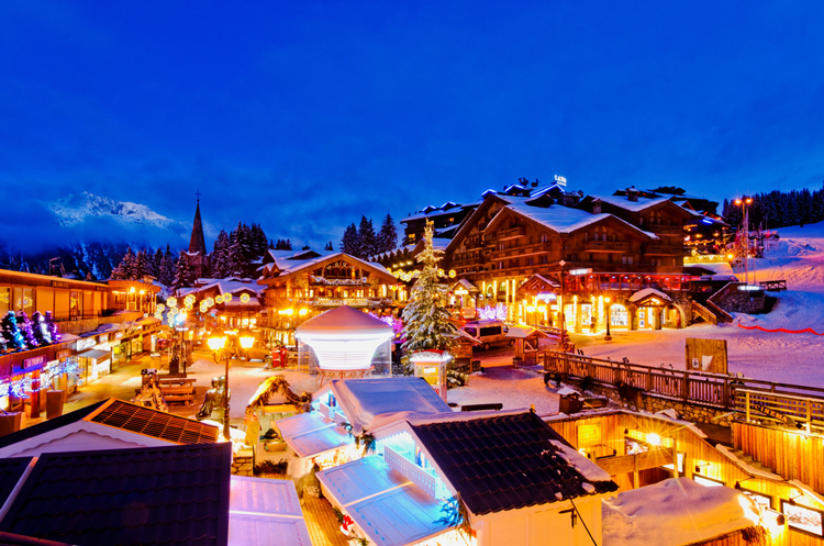 Kerst in Courchevel