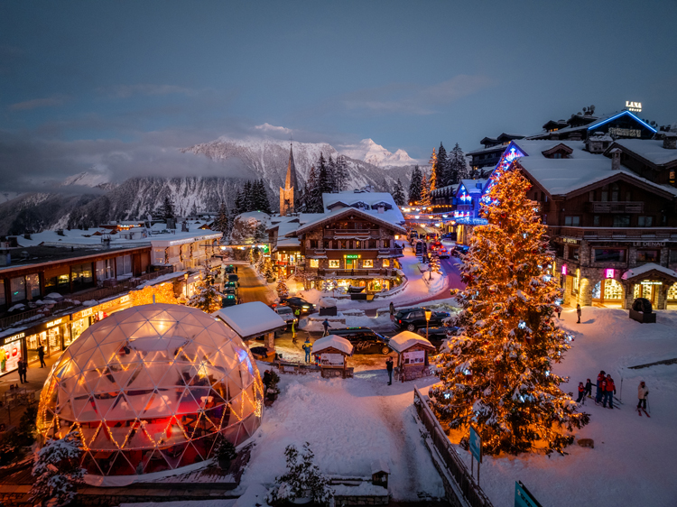 Wintersport kerstvakantie Courchevel